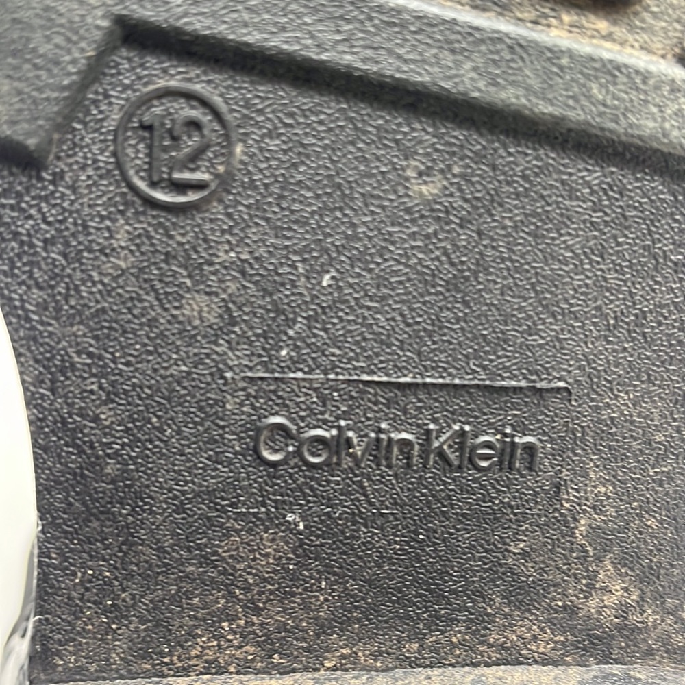 Calvin Klein Chelsea Rain Winter Rubber Pull On Boots Sz 12. MS5175D - Picture 7 of 7